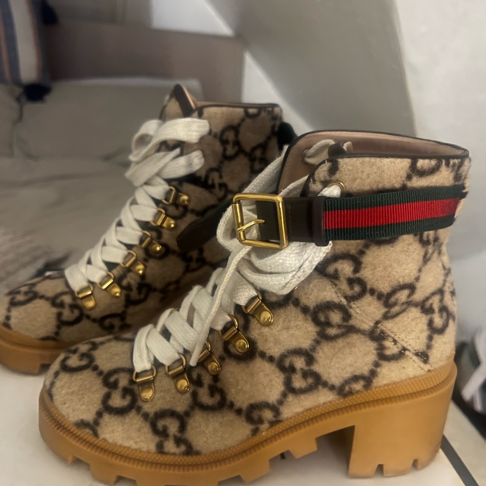 Gucci Women's GG Monogram Boots